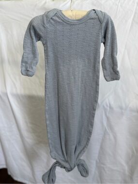 kate quinn Light Blue Knit Baby Gown